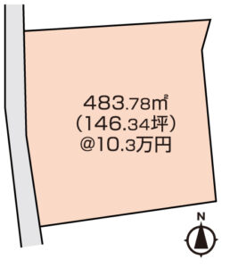 岡山市南区妹尾　土地　1500万円　オレンジ不動産